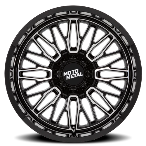Moto Metal MO809 Stinger GBM 20x10 -18 5x127mm 78.1mm Gloss Black Machined
