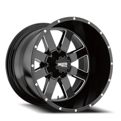 Moto Metal MO962 GB-M 20x10 -24 6x139.7mm 106.1mm Gloss Black Milled