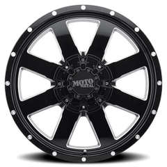 Moto Metal MO962 GB-M 20x10 -24 6x139.7mm 106.1mm Gloss Black Milled