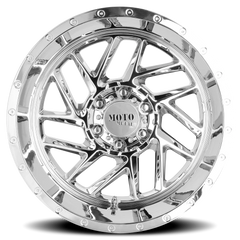 Moto Metal MO985 Breakout CH 16x8 -6 6x120mm 66.9mm Chrome