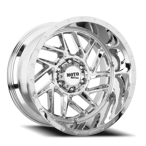 Moto Metal MO985 Breakout CH 20x10 -18 8x170mm 125.1mm Chrome