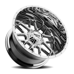 Moto Metal MO986 Siege CH 22x12 -44 8x165.1mm 125.5mm Chrome
