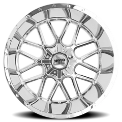 Moto Metal MO986 Siege CH 22x12 -44 8x165.1mm 125.5mm Chrome