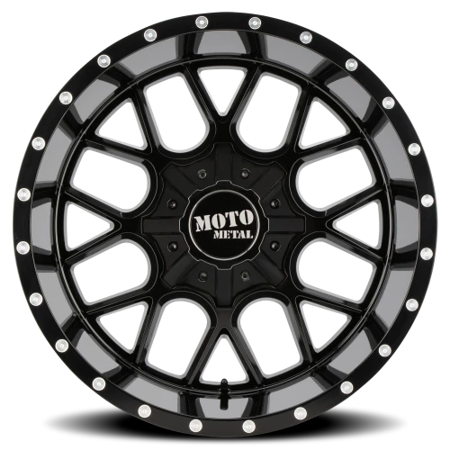 Moto Metal MO986 Siege GB 22x10 -18 6x135mm 106.25mm Gloss Black