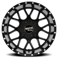 Moto Metal MO986 Siege GB 20x9 +0 5x127mm 78.3mm Gloss Black