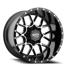 Moto Metal MO986 Siege GBM 20x9 +18 6x135mm 106.25mm Gloss Black Machined