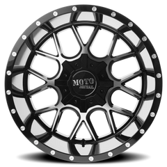 Moto Metal MO986 Siege GBM 20x12 -44 6x135mm 106.25mm Gloss Black Machined