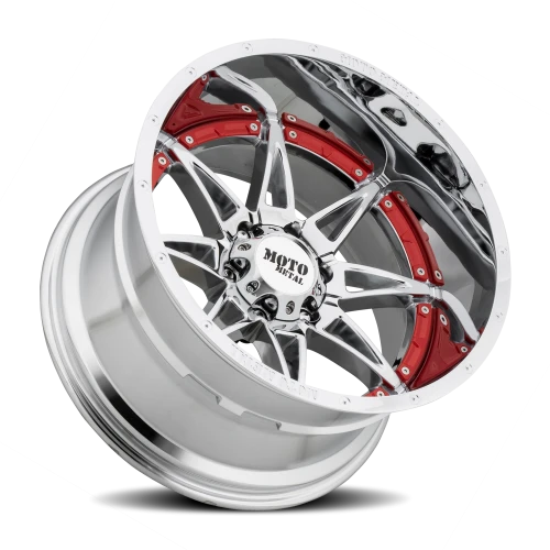 Moto Metal MO993 Hydra CH 18x8.5 +18 6x139.7mm 106.25mm Chrome