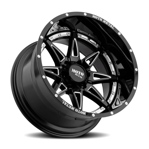 Moto Metal MO993 Hydra GB-M 20x10 -18 5x127mm 71.5mm Gloss Black Milled