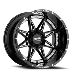 Moto Metal MO993 Hydra GB-M 20x9 +18 6x120mm 66.9mm Gloss Black Milled