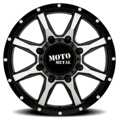 Moto Metal MO995 Dually GBM 20x8.3 +127 8x210mm 154.3mm Gloss Black Machined