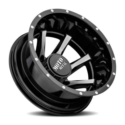 Moto Metal MO995 Dually GBM 17x6.5 -155 8x210mm 154.3mm Gloss Black Machined