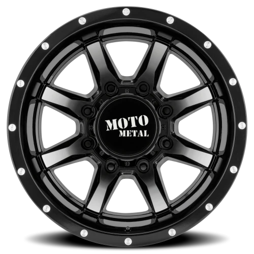 Moto Metal MO995 Dually GBM 17x6.5 -155 8x210mm 154.3mm Gloss Black Machined