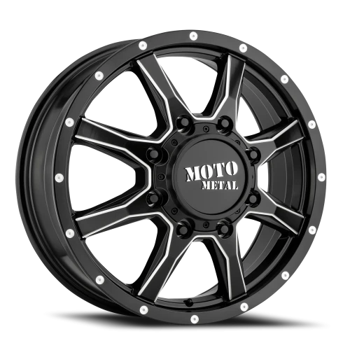 Moto Metal MO995 Dually SB-M 20x8.3 +127 8x165.1mm 117mm Satin Black Milled