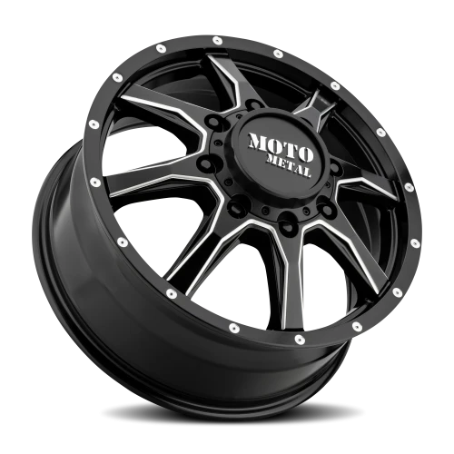 Moto Metal MO995 Dually SB-M 20x8.3 +127 8x165.1mm 121.5mm Satin Black Milled