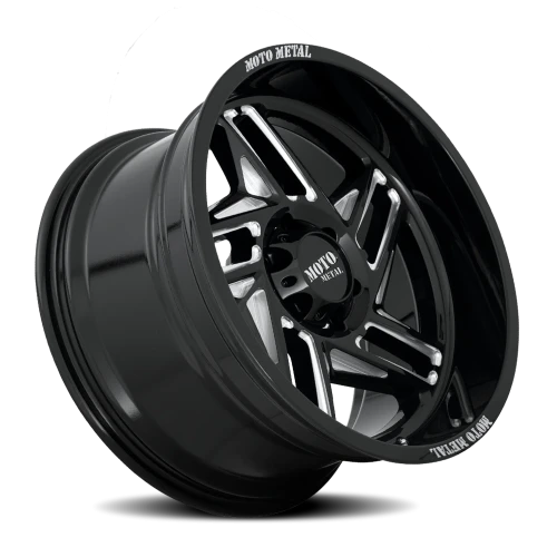Moto Metal MO996 Ripsaw 20x10 -18 6x135mm 87.1mm Gloss Black Milled