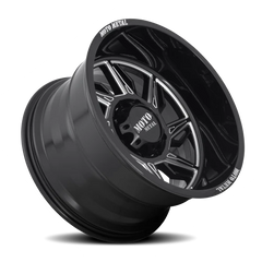 Moto Metal MO997 Hurricane 22x12 -44 6x135mm 87.1mm Gloss Black Milled-Left Directional