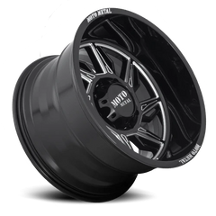 Moto Metal MO997 Hurricane 22x12 -44 6x135mm 87.1mm Gloss Black Milled-Right Directional