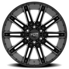 Moto Metal MO998 Kraken 20x9 +0 8x170mm 125.5mm Gloss Black Milled