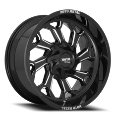 Moto Metal MO999 GB-M 20x10 -18 5x127mm 78.1mm Gloss Black Milled