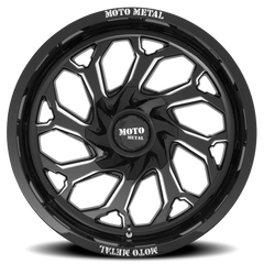 Moto Metal MO999 GB-M 20x10 -18 6x135mm 106.1mm Gloss Black Milled