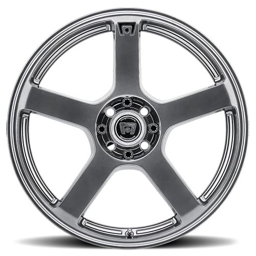 Motegi MR116 FS5 SL 15x6.5 +40 4x100mm 72.6mm Dark Silver Machined Flange