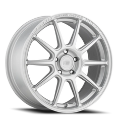 Motegi MR140 SS10 SL 18x8.5 +45 5x100mm 72.6mm Hyper Silver