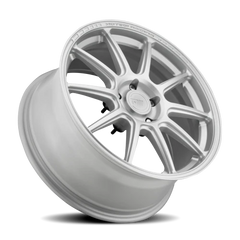 Motegi MR140 SS10 SL 18x8.5 +45 5x100mm 72.6mm Hyper Silver