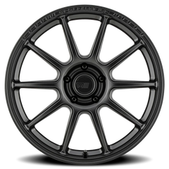 Motegi MR140 SS10 SB 18x8.5 +35 5x114.3mm 72.6mm Satin Black