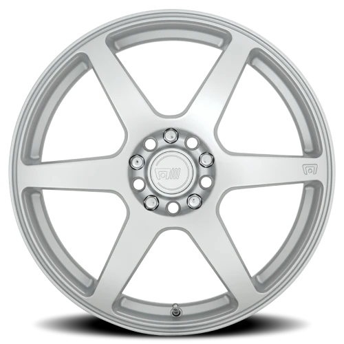 Motegi MR143 CS6 SL 18x8 +35 5x112mm 72.6mm Hyper Silver
