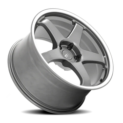 Motegi MR151 CS5 GY 19x9.5 +40 5x120mm 74.1mm Gunmetal Machined Lip