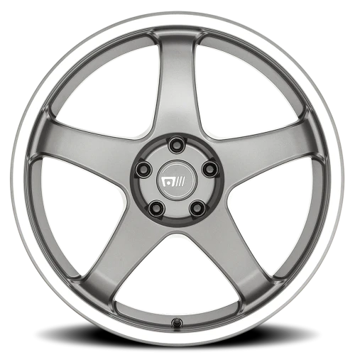 Motegi MR151 CS5 GY 18x9.5 +40 5x100mm 56.15mm Gunmetal Machined Lip