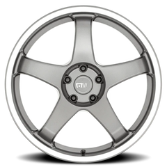 Motegi MR151 CS5 GY 19x9.5 +40 5x100mm 56.15mm Gunmetal Machined Lip