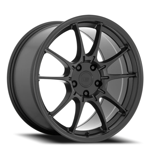 Motegi MR152 SS5 SB 17x8 +45 5x108mm 63.4mm Satin Black