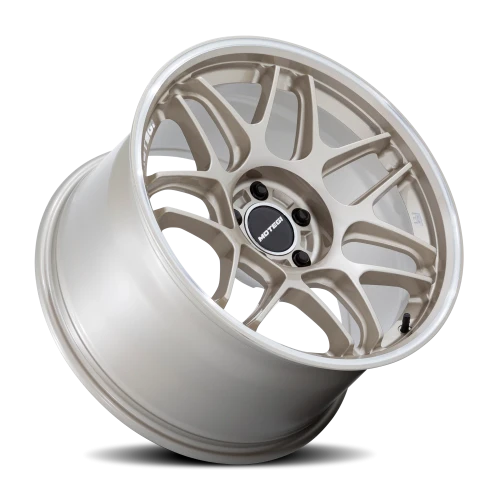 Motegi MR158 Tsubaki GD 18x9.5 +40 5x114.3mm 72.56mm Motorsport Gold Machined Lip