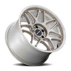 Motegi MR158 Tsubaki GD 18x10.5 +35 5x112mm 66.56mm Motorsport Gold Machined Lip