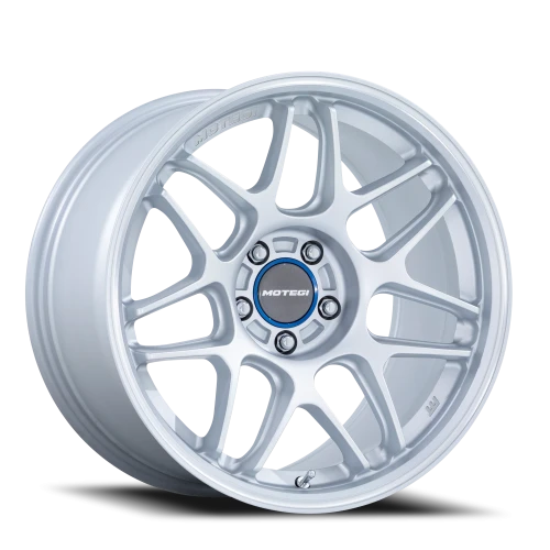 Motegi MR158 Tsubaki SD 18x9.5 +35 5x120mm 74.1mm Hyper Silver Machined Lip