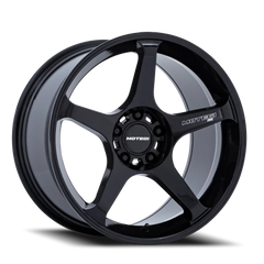 Motegi MR159 Battle V BX 18x8.5 +35 5x114.3mm 72.56mm Gloss Blackbird Metallic