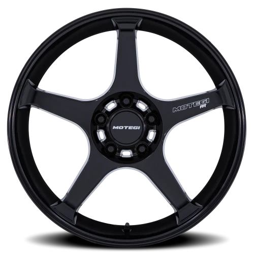 Motegi MR159 Battle V BX 18x9.5 +35 5x120mm 74.1mm Gloss Blackbird Metallic