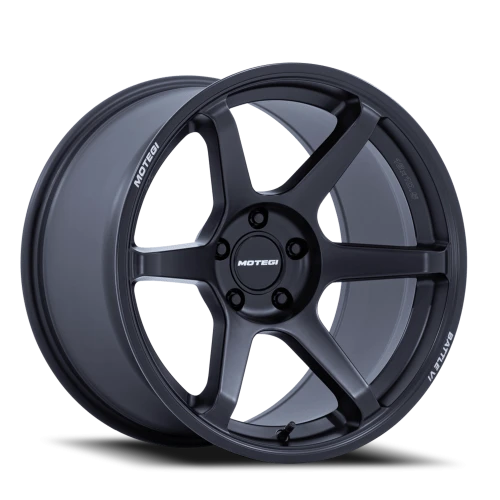 Motegi MR160 Battle VI MX 19x9.5 +40 5x100mm 56.15mm Matte Blackbird Metallic