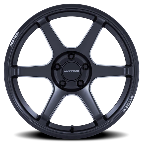 Motegi MR160 Battle VI MX 19x8.5 +30 5x100mm 56.15mm Matte Blackbird Metallic