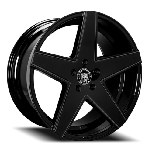 Lexani Wheels Mainz 803 FB 20x8.5 +15 5x115mm 74.1mm Gloss Black