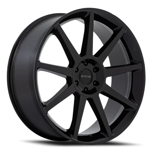 Status Mammoth BK 24x10 +20 5x112mm 66.56mm Gloss Black