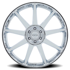 Status Mammoth CH 24x10 +30 6x139.7mm 106.1mm Chrome
