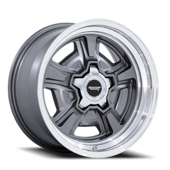 American Racing Marauder AD 20x10 +6 5x139.7mm 87.1mm Anthracite Diamond Cut Lip