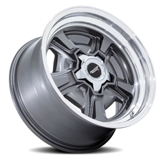 American Racing Marauder AD 22x10 +6 5x127mm 78.1mm Anthracite Diamond Cut Lip