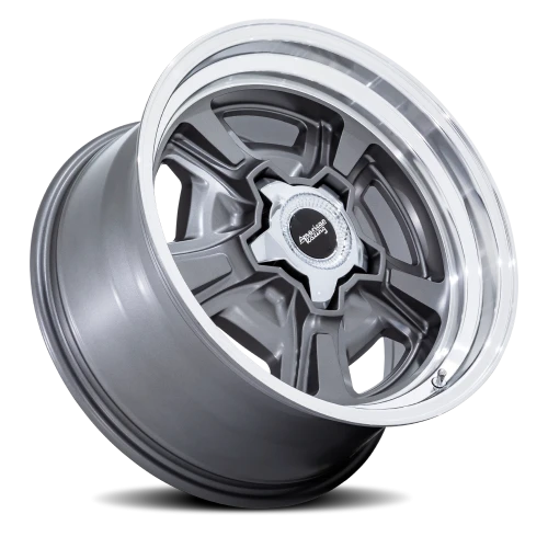 American Racing Marauder AD 20x10 +6 5x127mm 78.1mm Anthracite Diamond Cut Lip