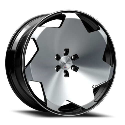 Giovanna Masiss MB 24x10 +20 5x120mm 72.56mm Gloss Black Machined Face