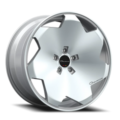 Giovanna Masiss MS 24x10 +10 5x130mm 84.1mm Gloss Silver Machined Face
