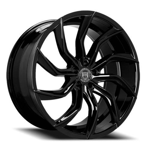 Lexani Wheels Matisse 669 FB 22x10 +35 5x127mm 74.1mm Gloss Black